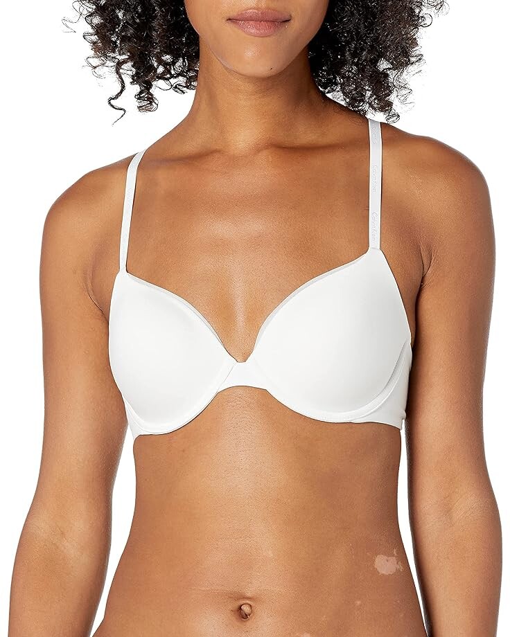 

Бюстгальтер Calvin Klein Constant Convertible Strap Lightly Lined Demi, белый
