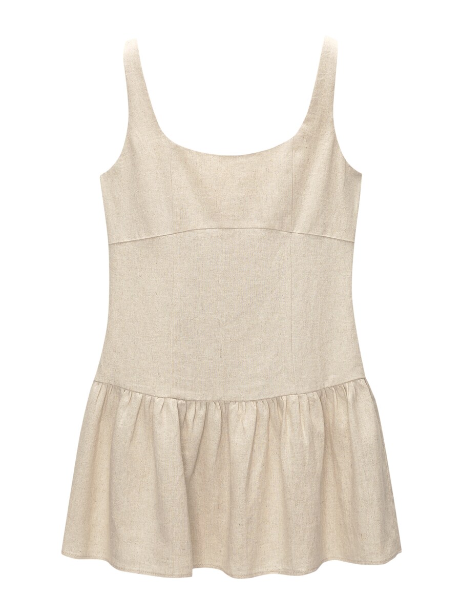 

Летнее платье Pull&Bear, песочный