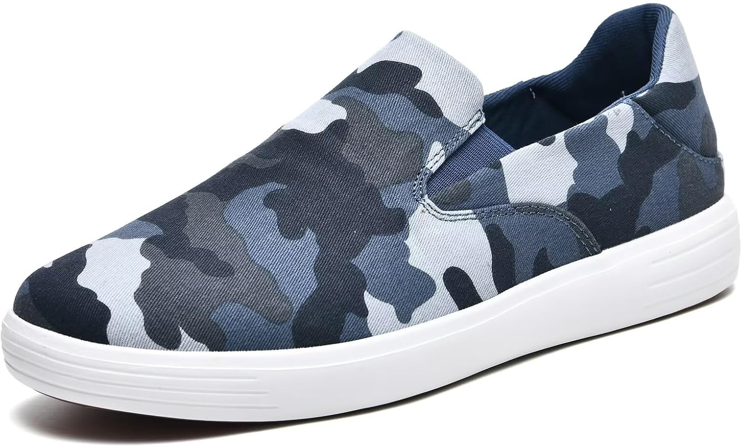 

Мужские сетчатые кроссовки TIOSEBON с легкой посадкой- удобные мокасины для вождения, модные кроссовки, синий