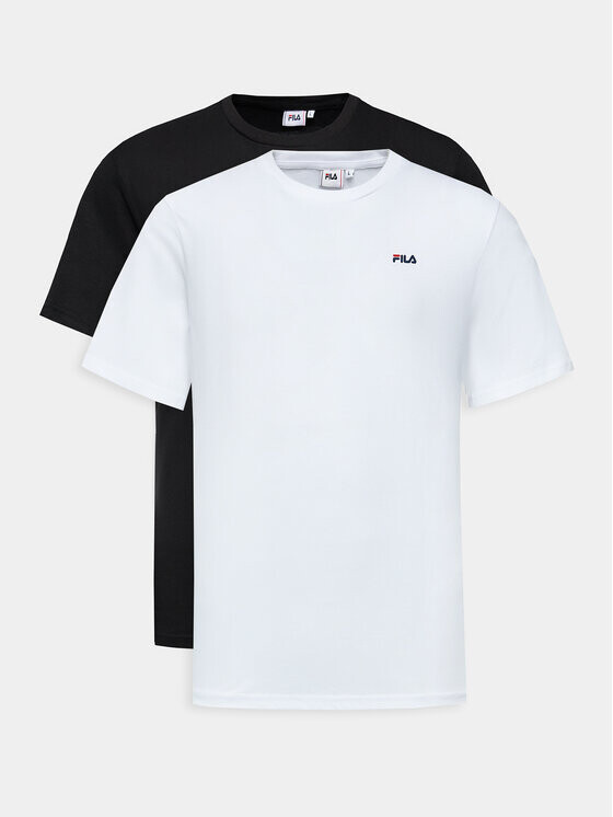 

Комплект из 2 футболок стандартного кроя Fila, мультиколор