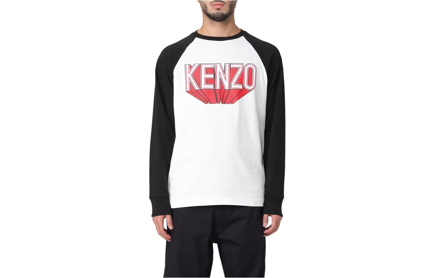 

Футболка мужская белая Kenzo, белый