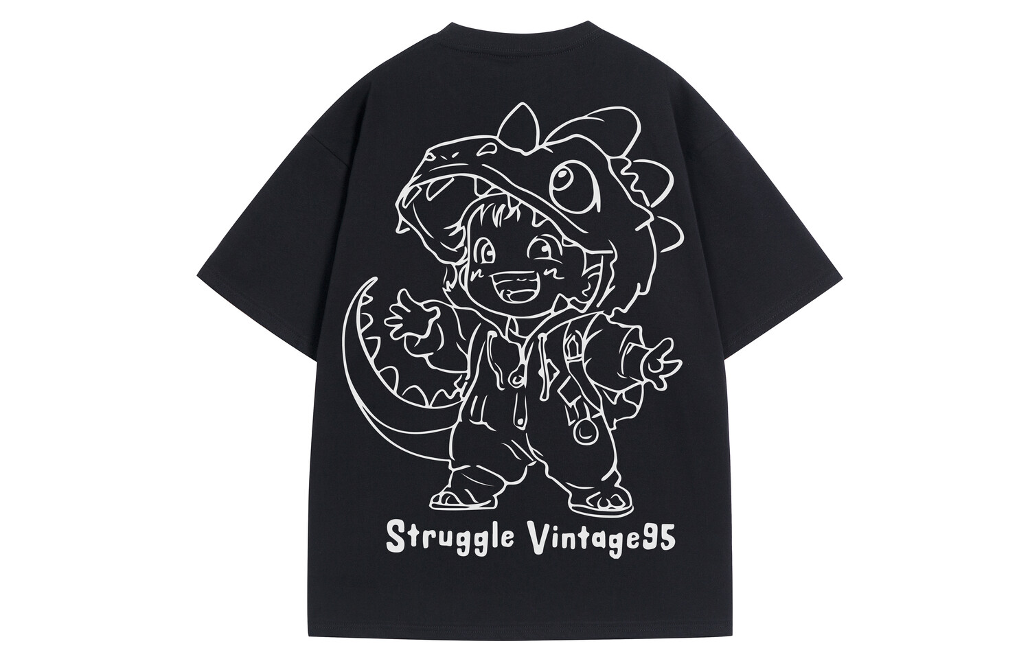 

Футболка унисекс Struggle vintage95, Серо-коричневый