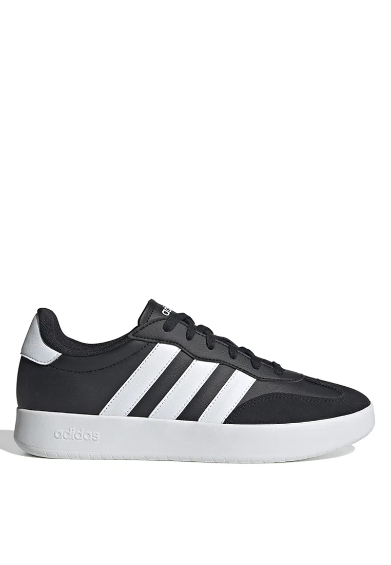 Кроссовки мужские, Barreda Adidas, белый/черный