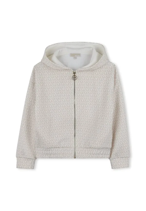 Толстовка на молнии Michael Kors Kids, Cream — фото 2