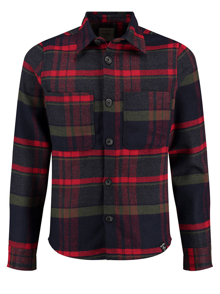 

KEY LARGO Футболка "Zermatt" темно-синего/красного цвета