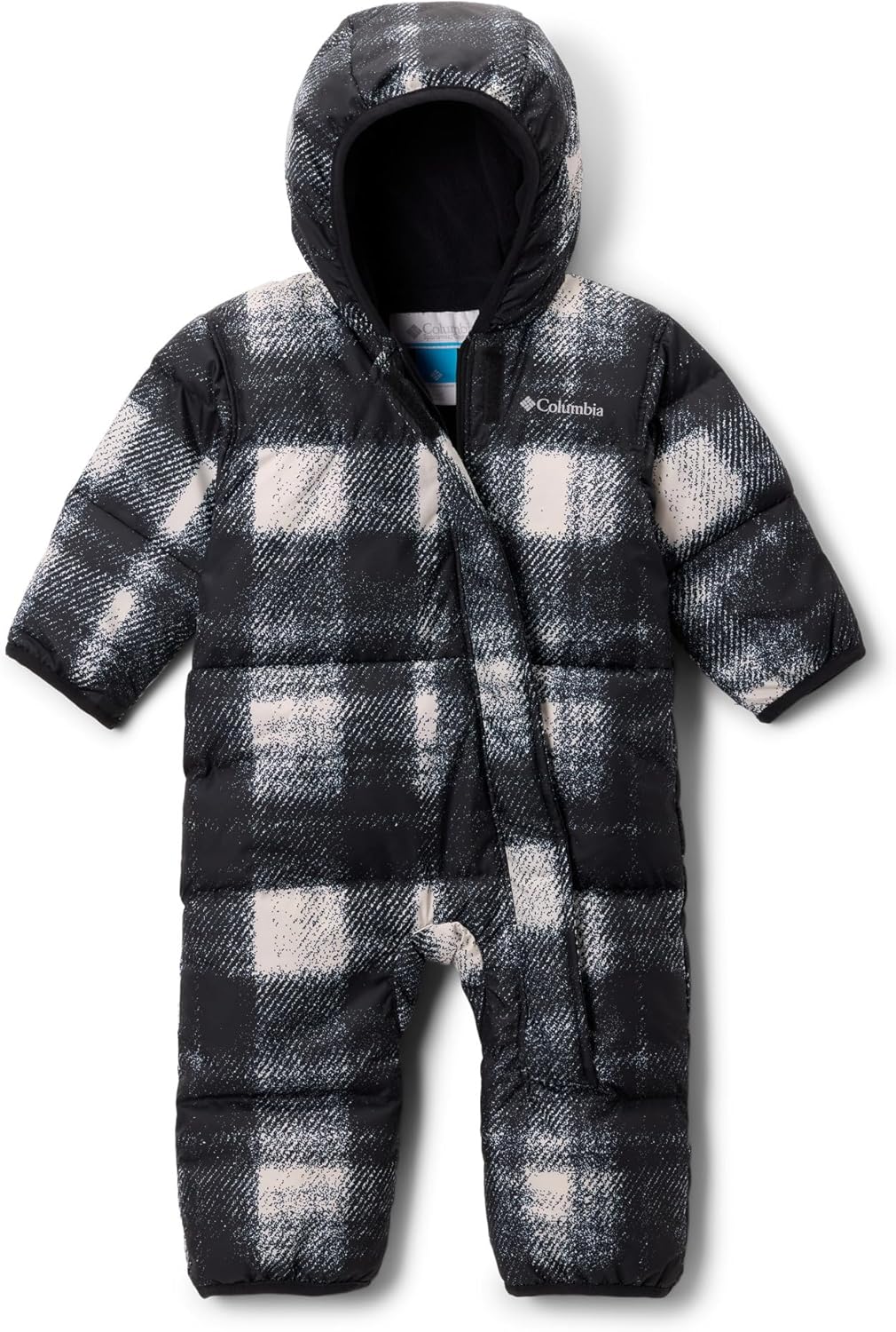 

Columbia Unisex Baby Snuggly Bunny II Bunting, Chalk Omblur Tonal/Black