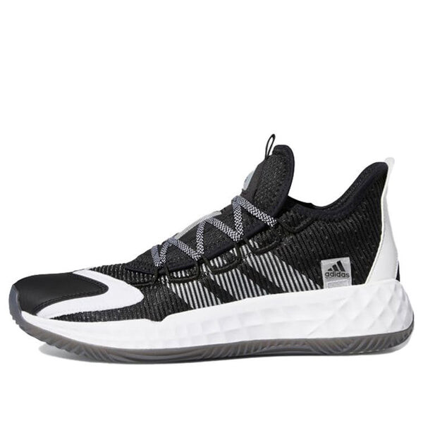 

Кроссовки pro boost low 'core black cloud white' Adidas, черный