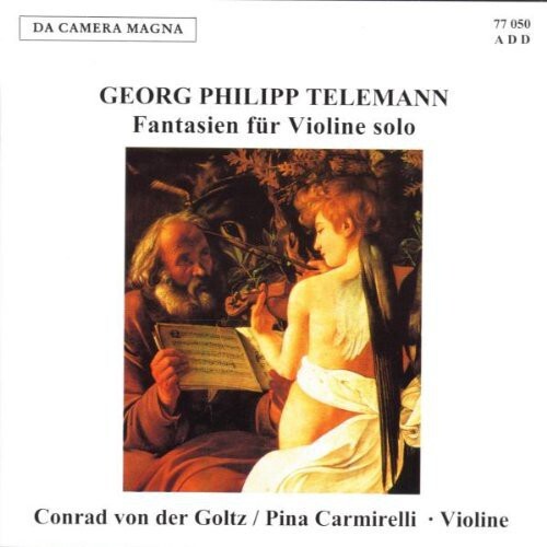 

CD диск Telemann / Carmirelli: Fantasias for Solo Violin