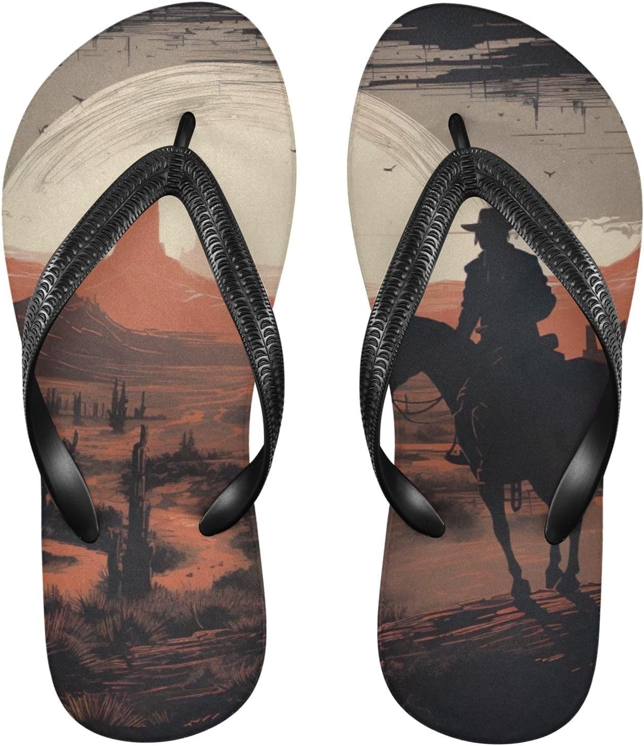 

Серые ковбойские сандалии в пустынном стиле, мужские и женские, пляжные тапочки, шлепанцы для душа - размер XS Nander