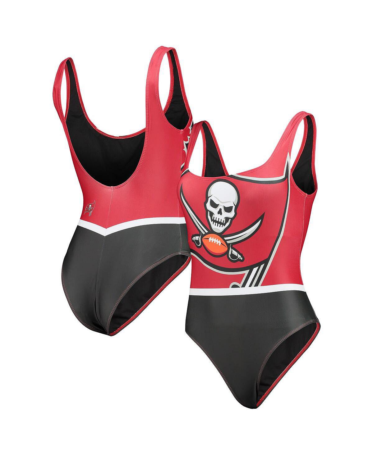 

Женский красный цельный купальник Tampa Bay Buccaneers Team FOCO, красный