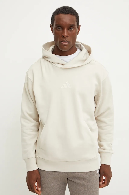 

Хлопковая толстовка ALL SZN Adidas, бежевый