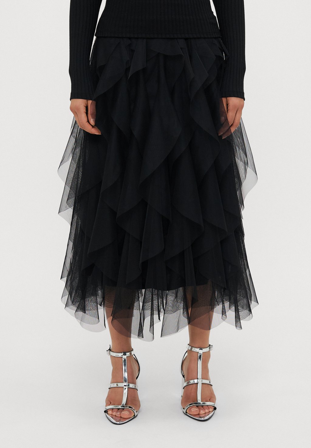 

Юбка А-силуэта ONLSKY SKIRT ONLY Petite, черный