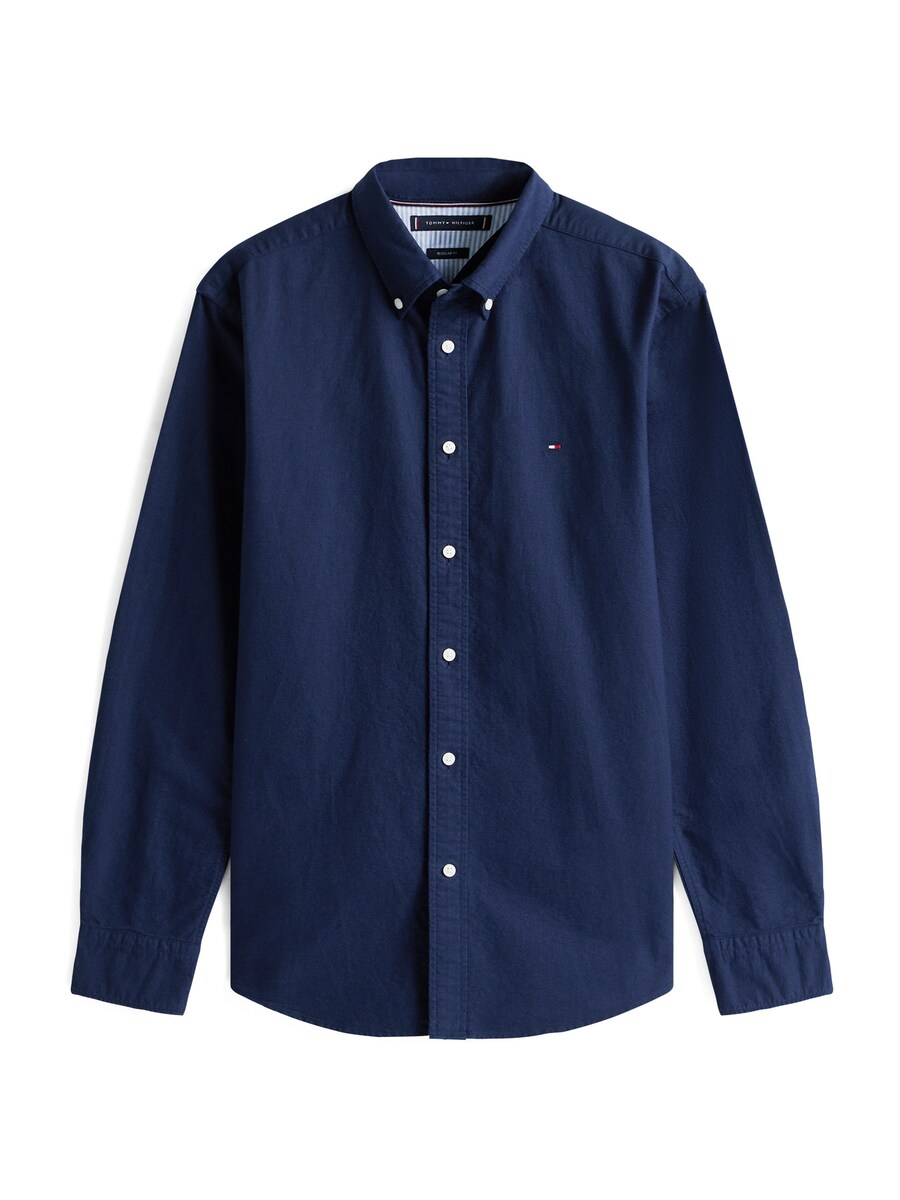 

Рубашка на пуговицах классического кроя TOMMY HILFIGER Heritage, темно-синий