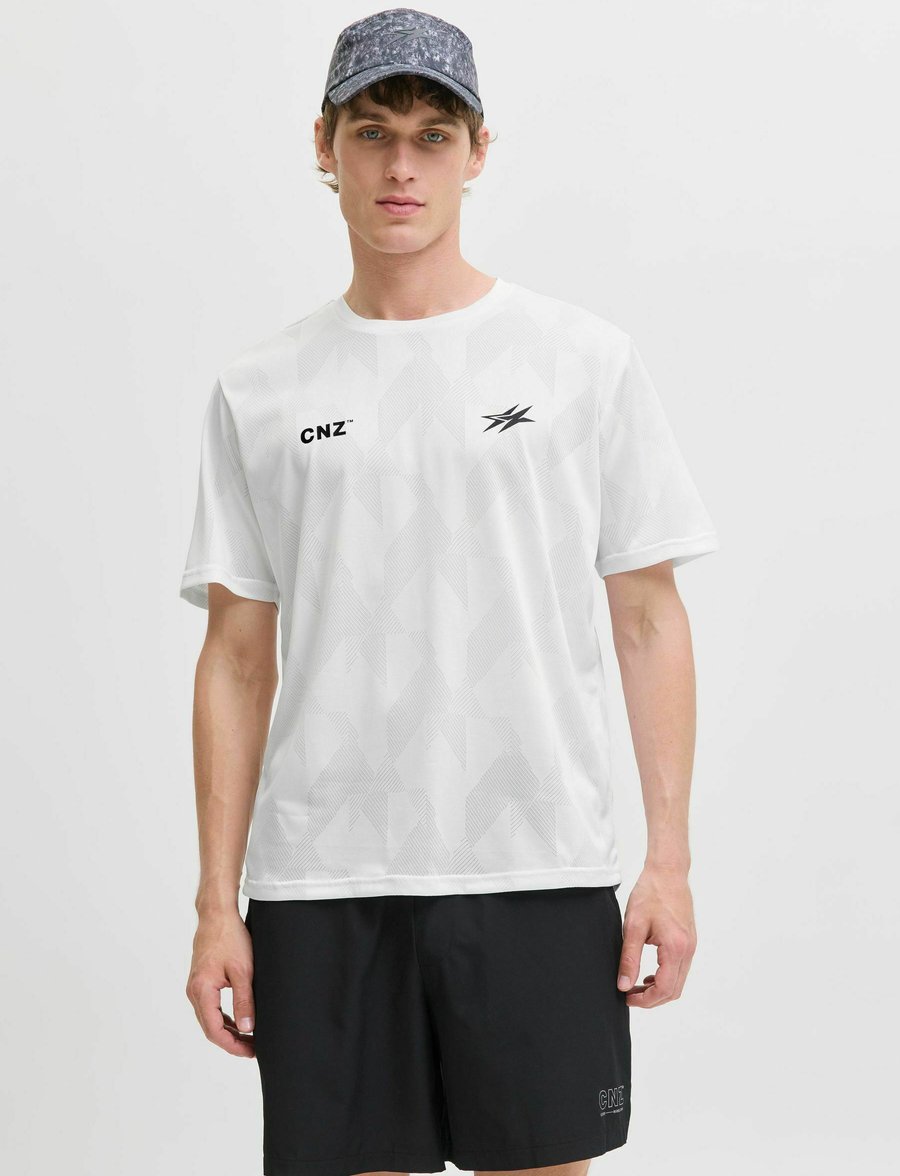 

Футболка Jack & Jones Print T-shirt, Bright White/Off-White, Белый, Футболка Jack & Jones Print T-shirt, Bright White/Off-White