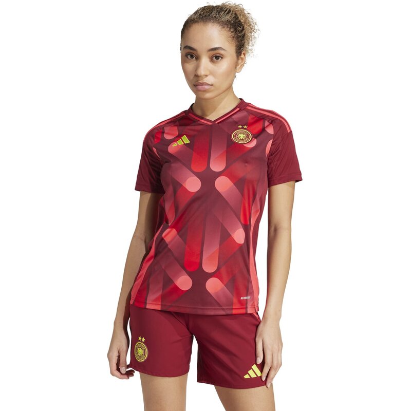 Женская выездная футболка DFB 25 Adidas, цвет tecobu — фото 3