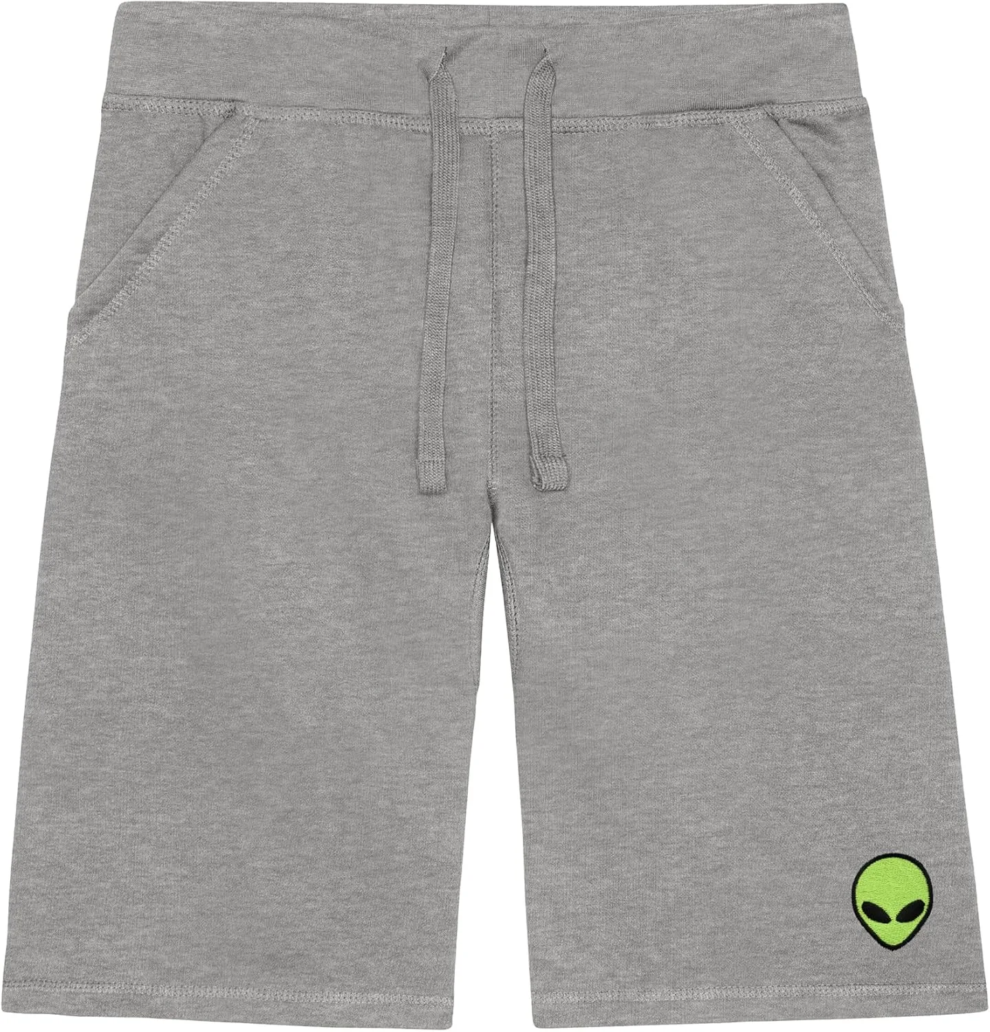 

Мужские шорты DALIX Alien с вышивкой, мягкий флис, свободный крой