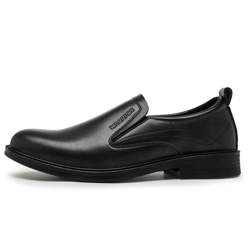 

WARRIOR Повседневные кожаные туфли мужские Black