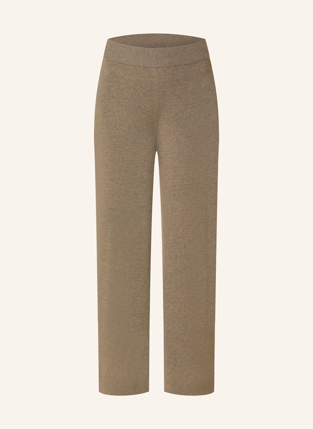 

Вязаные теннисные брюки Weekend Max Mara, коричневый