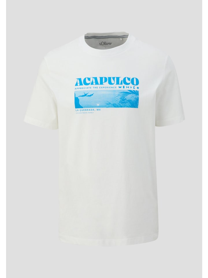 

Футболка в цвете 01D2_white s.Oliver, Белый, Футболка в цвете 01D2_white s.Oliver