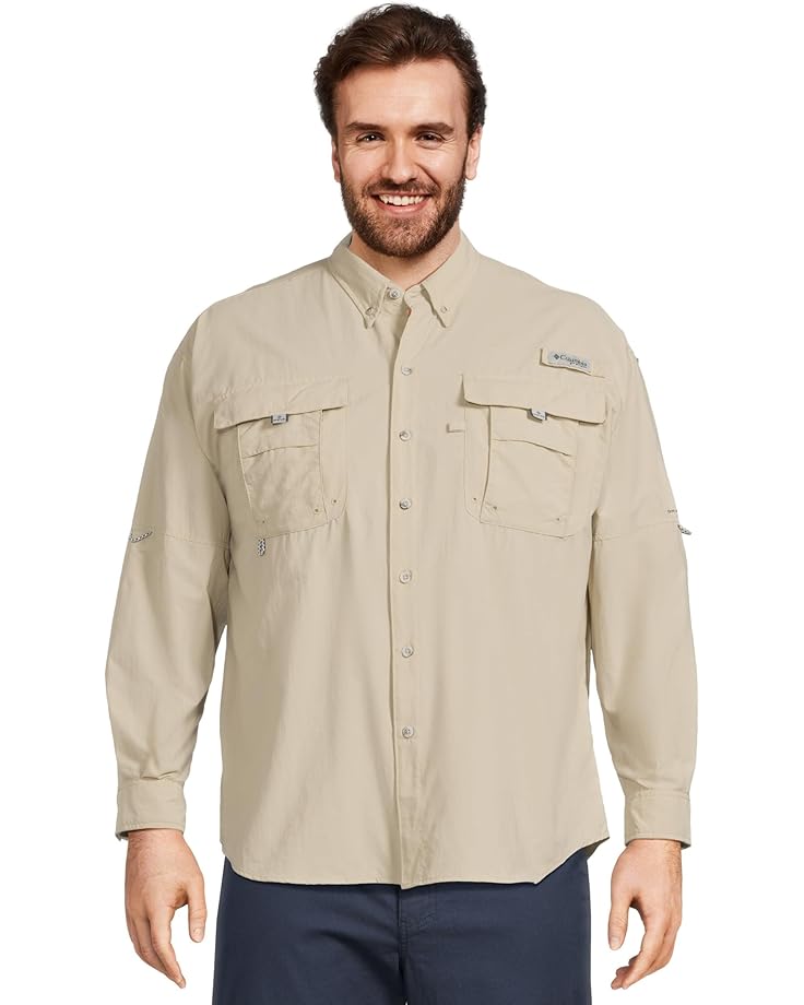 

Мужская рубашка с длинным рукавом Columbia Big & Tall Bahama II, Fossil 1