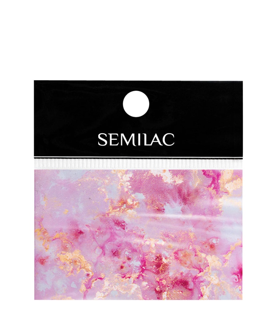 

Фольга для ногтей Semilac Nail Foil 12 Rose Gold Marble, 1 шт.