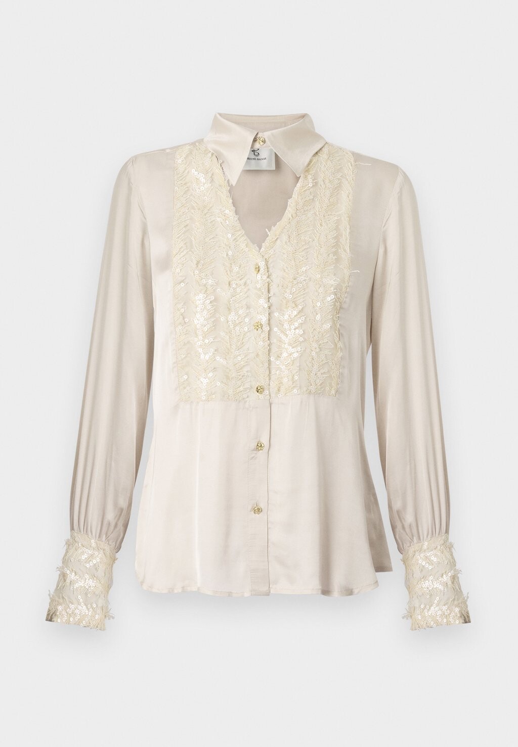 

Блузка на пуговицах GILLIFLOWER BALIDA SHIRT Bruuns Bazaar, молочный