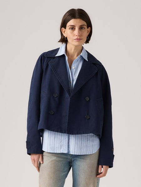 Куртка Бри Укороченный Свинг Тренк Levi'S, Blues