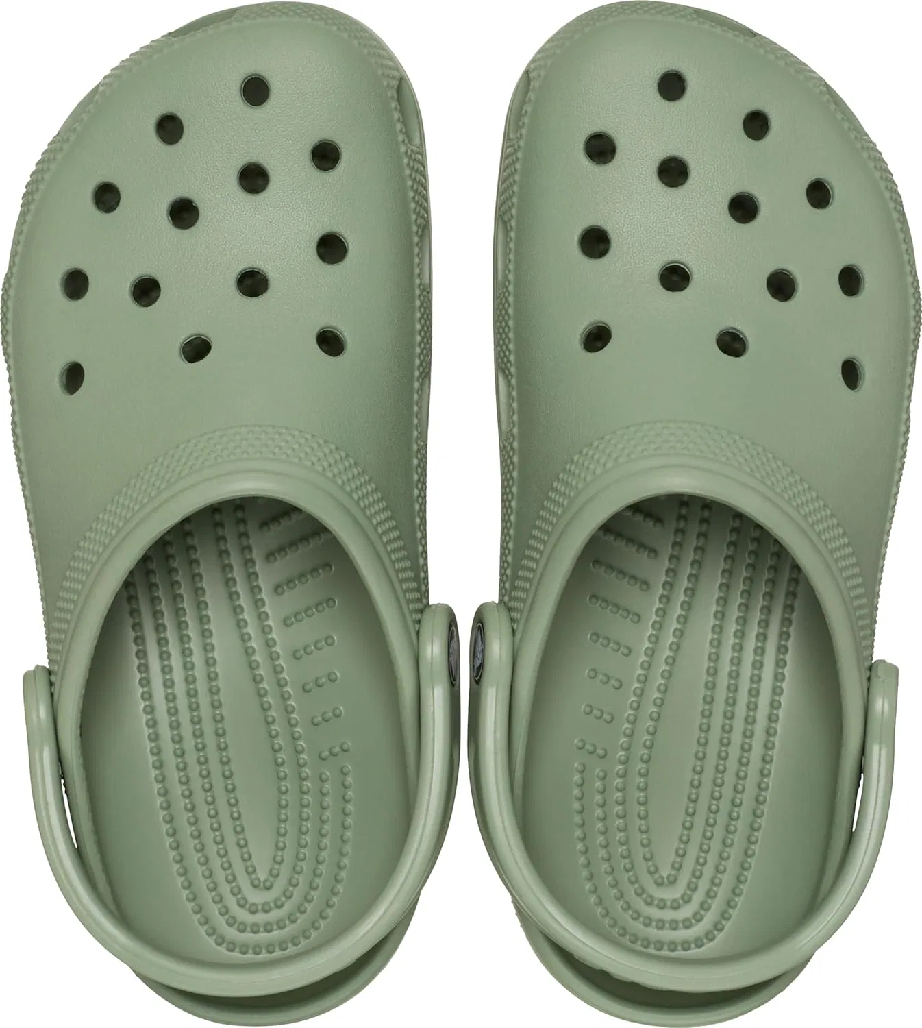 Классические сабо Crocs, Green (Moss) — фото 3