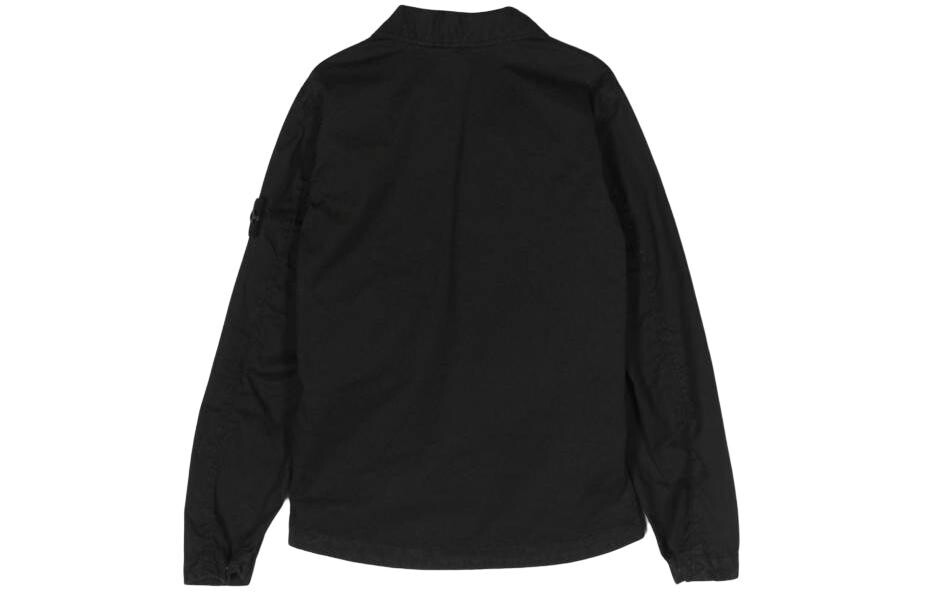STONE ISLAND Детская куртка, цвет Black — фото 2