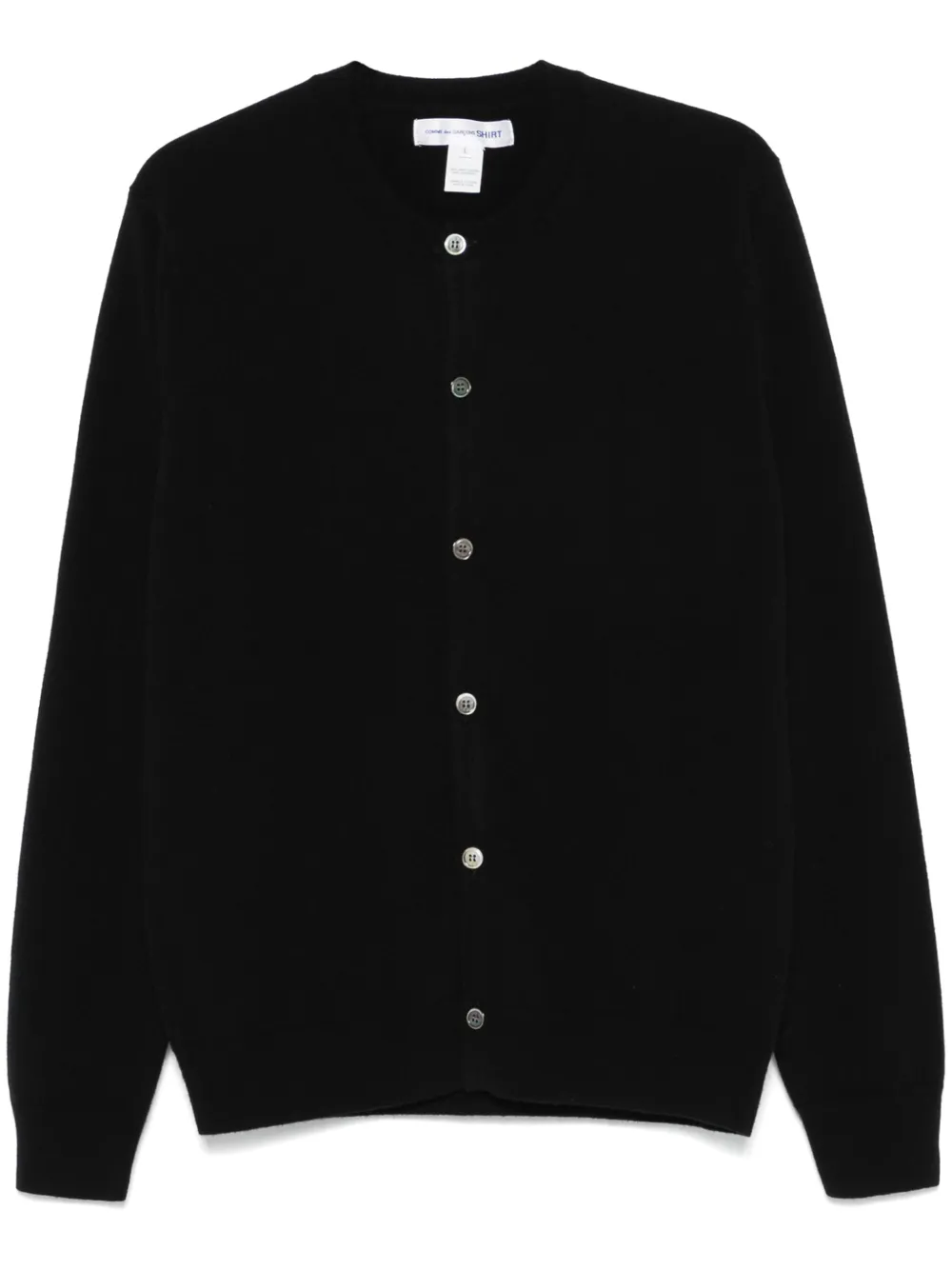 

Кардиган из смесовой шерсти Comme Des Garçons Shirt, черный