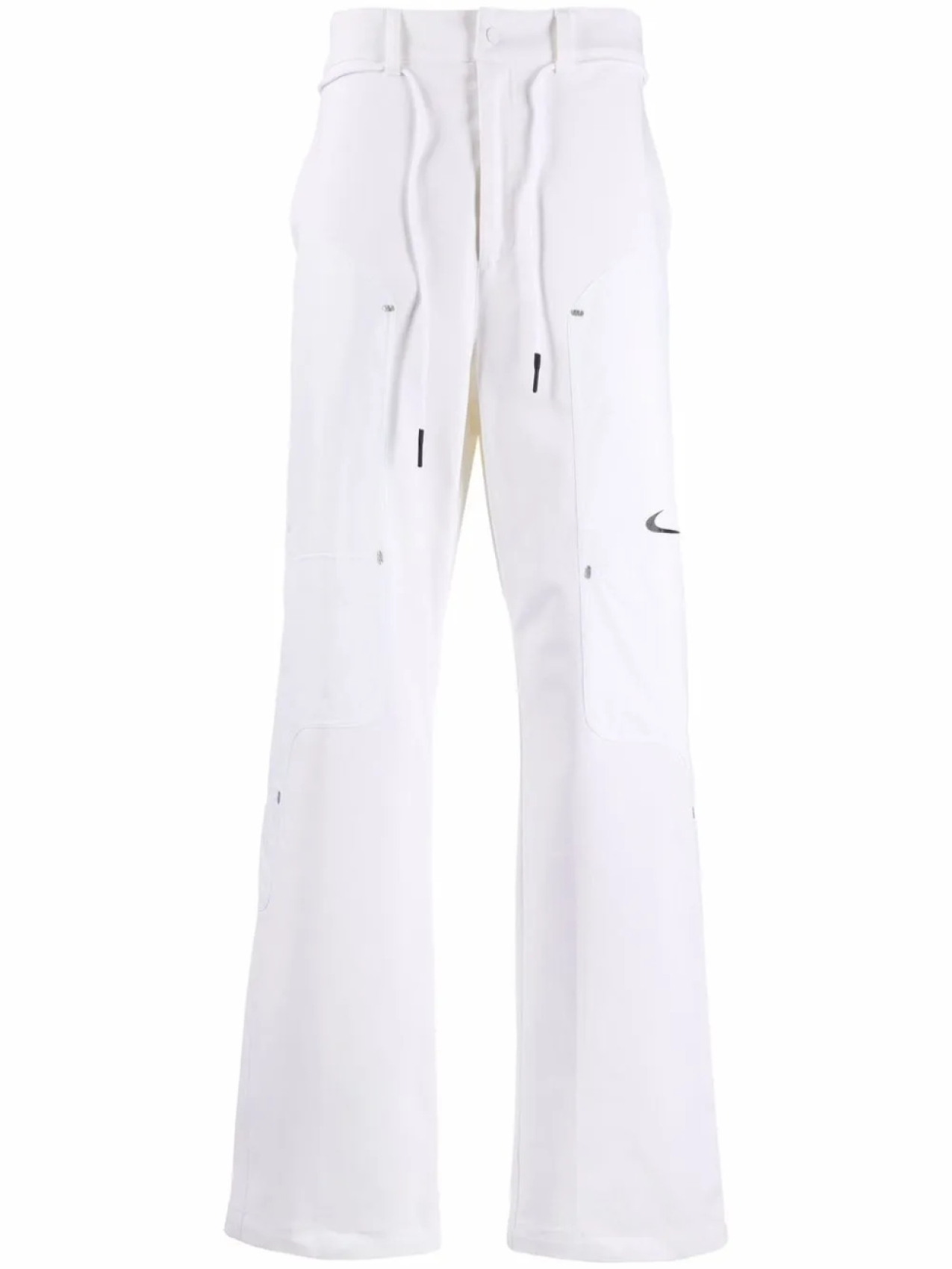 Nike X Off-White брюки с логотипом, нейтральный