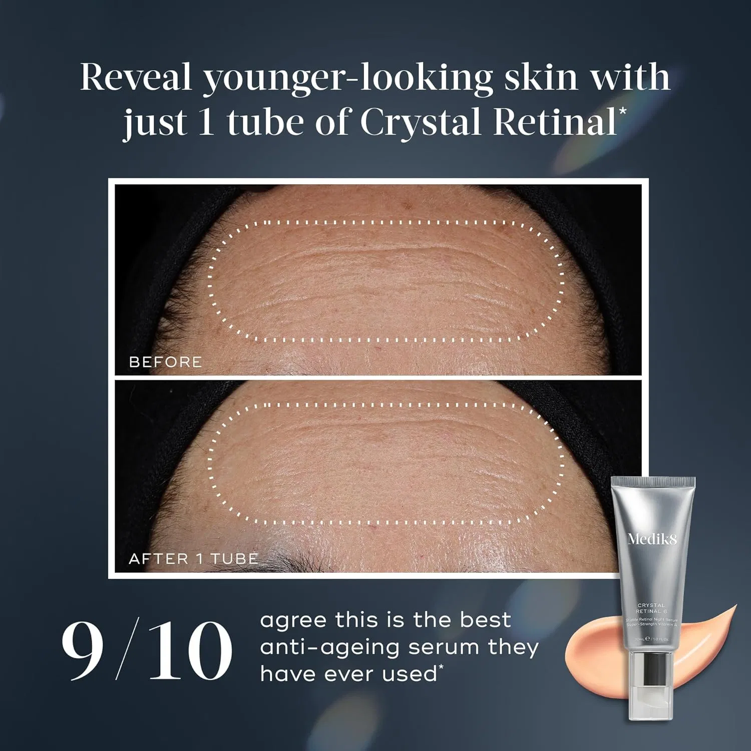 Ночная сыворотка для лица с ретинолом Medik8 Crystal Retinal 3, 30 мл Medik8 — фото 4