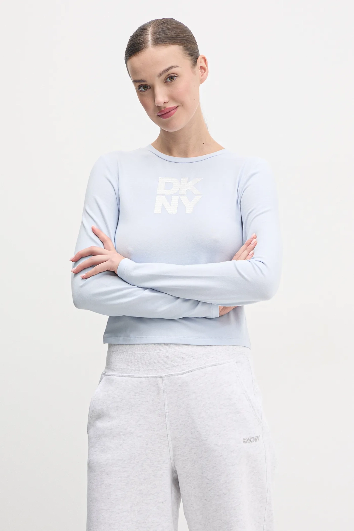 

Рубашка Dkny с длинными рукавами, синий