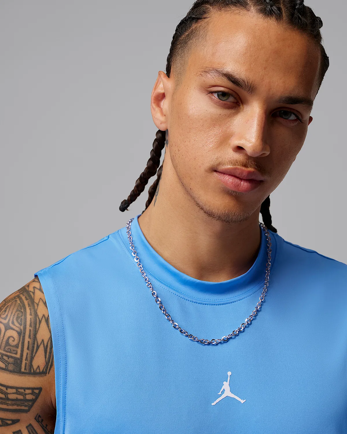 Мужской безрукавный топ Dri-FIT Jordan Sport Essentials, University Blue — фото 3