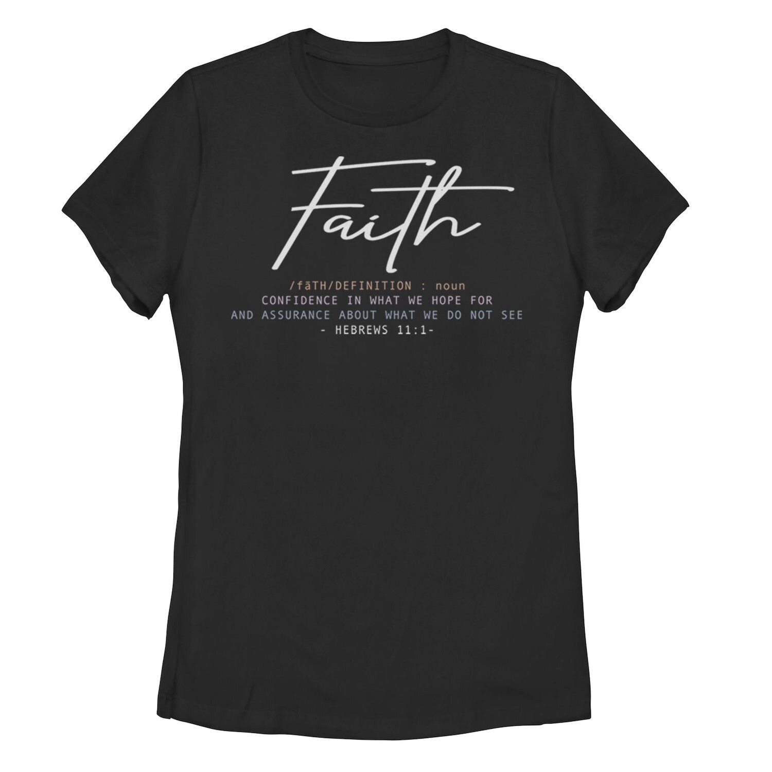 

Футболка с графическим рисунком Faith Definition для юниоров