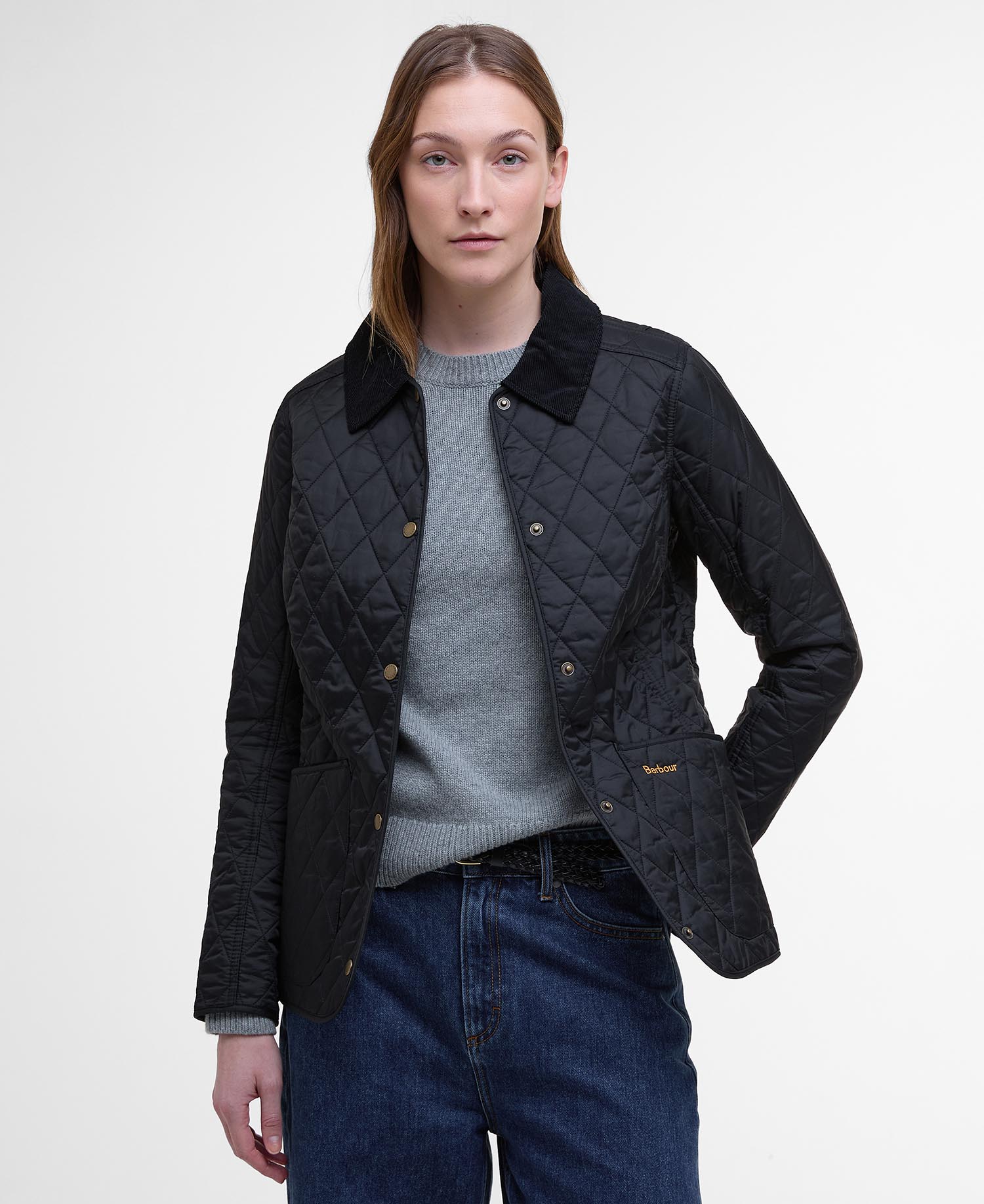 

Стеганая куртка Barbour Annandale, классический черный