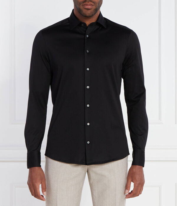 

Рубашка Stenströms Slim Fit, черный