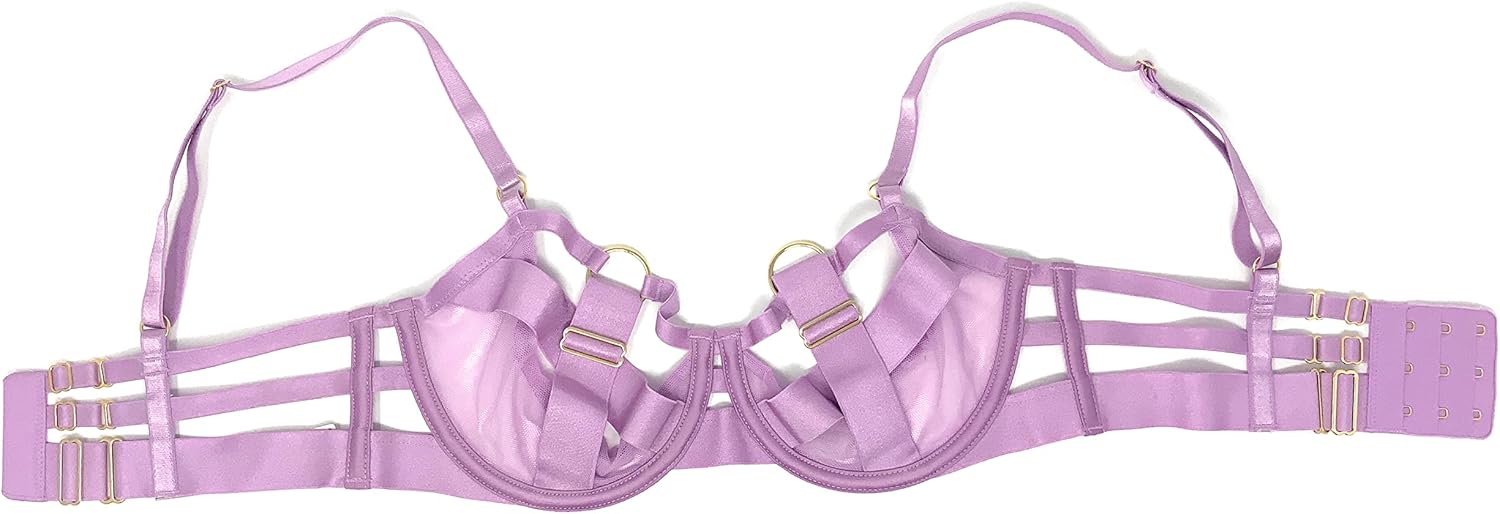 Бюстгальтер Very Sexy Strappy Unlined Balconet от Victoria's Secret, Lilac Strappy — фото 2
