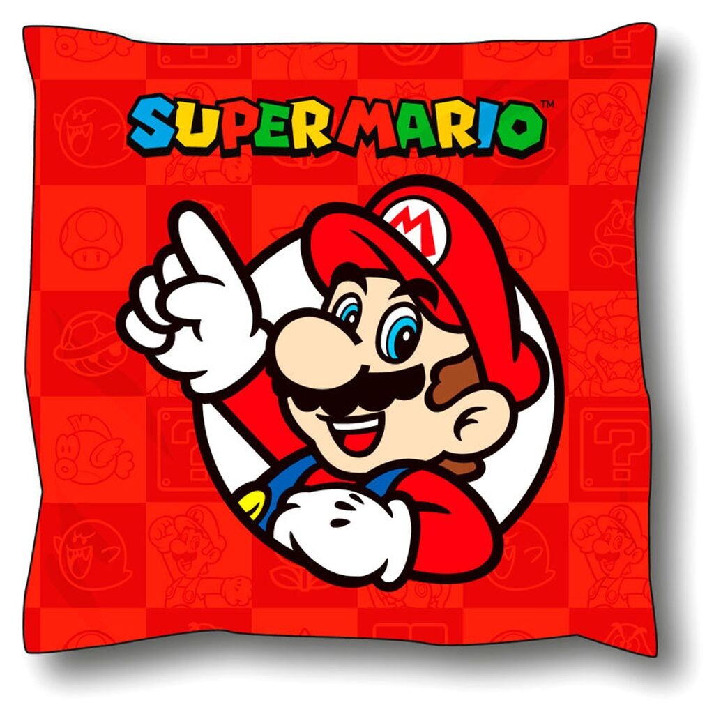 

Nintendo: Super Mario - Подушка 40x40см