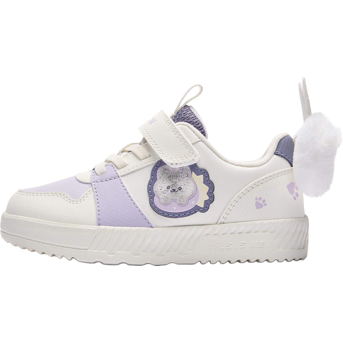 

QIAODAN Антискользящие износостойкие низкие детские скейтбординг кроссовки White Blue для детей 3-7 лет