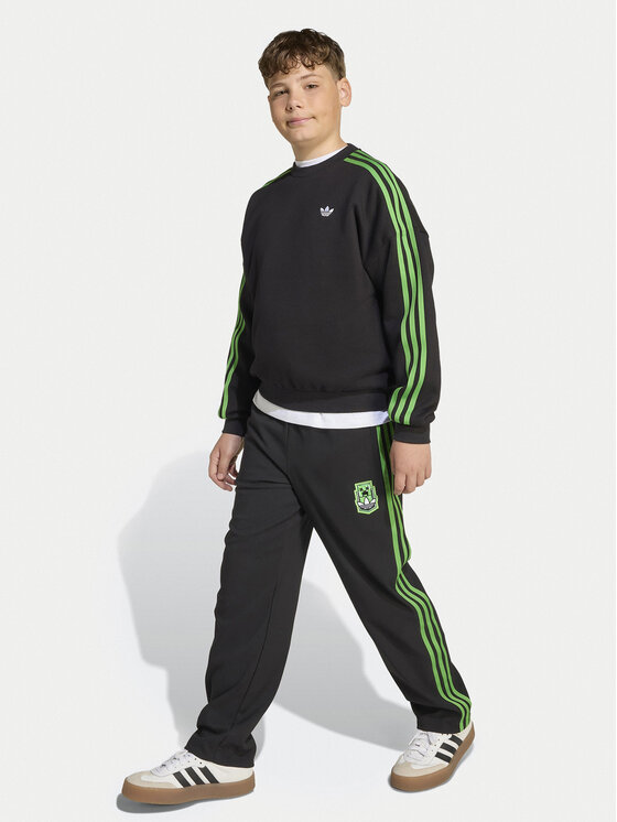 Свободный крой толстовка Minecraft JW7723 Adidas, черный — фото 2
