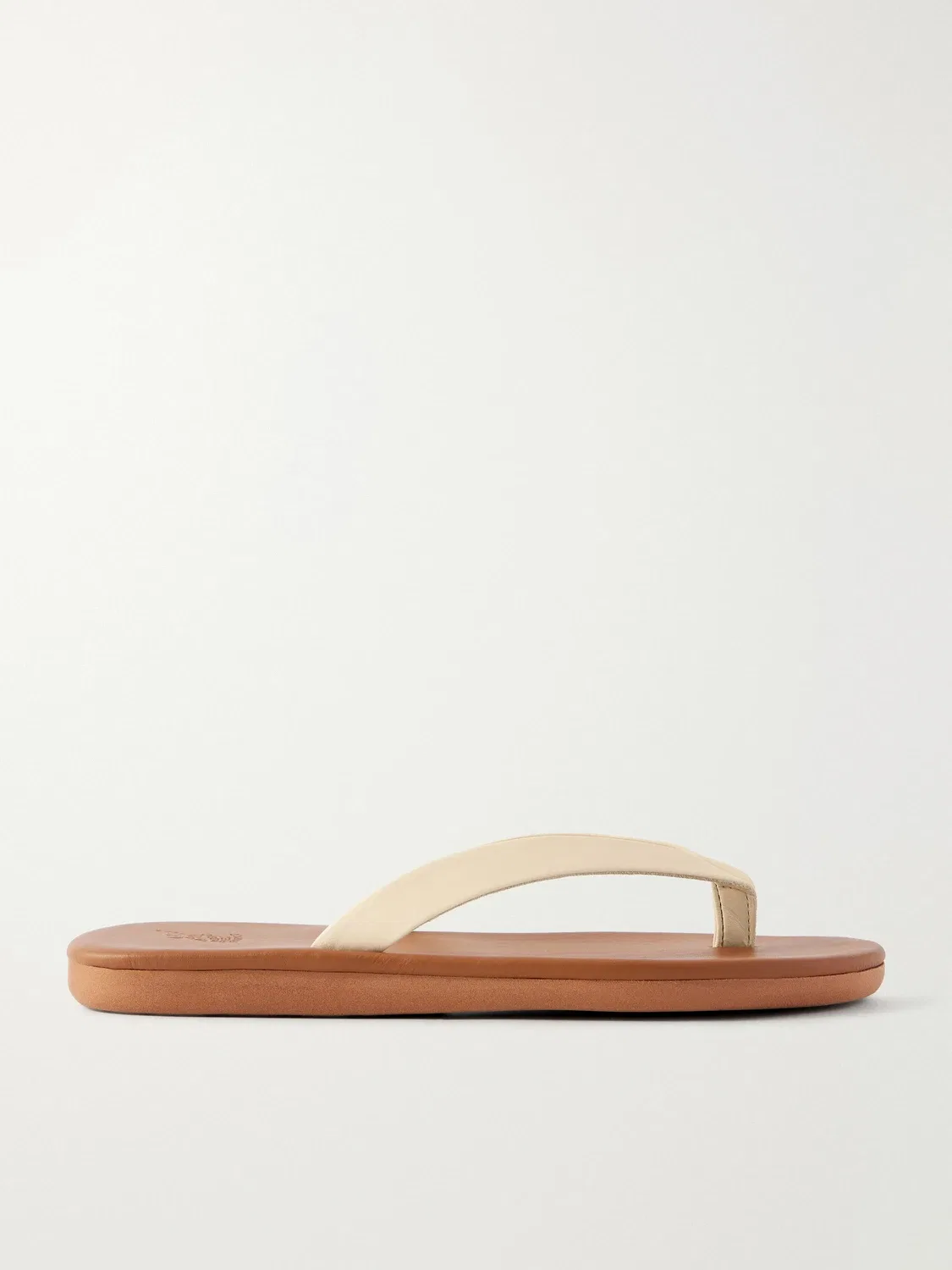Кожаные шлепанцы Saionara Ancient Greek Sandals, белый