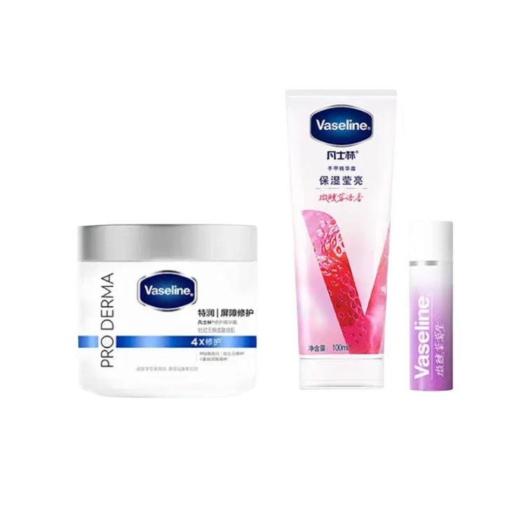 Набор для ухода за телом Vaseline увлажняющий и осветляющий