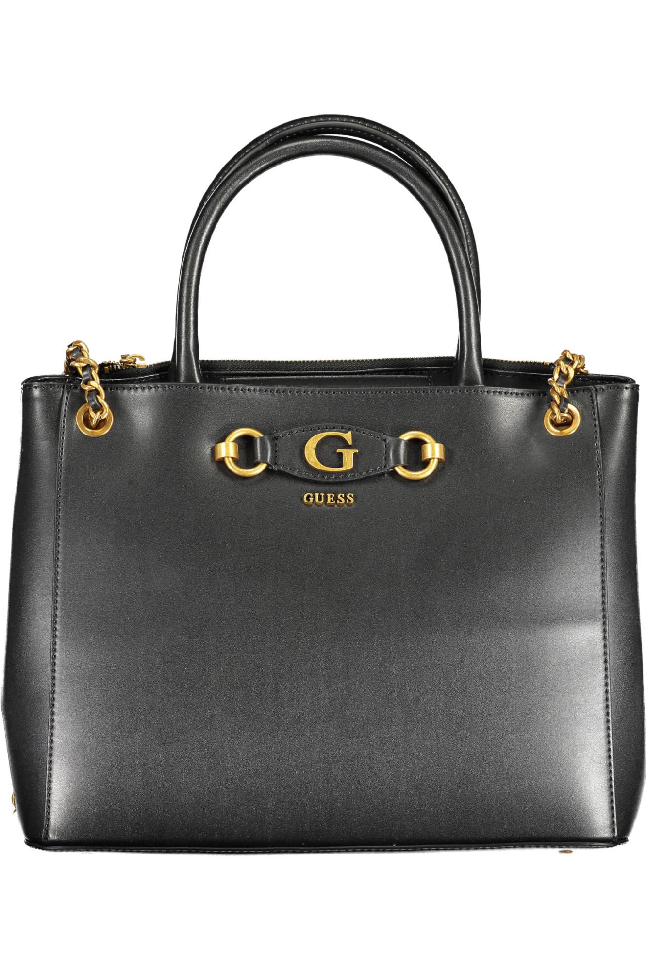 

Черная полиэтиленовая женская сумка Guess Shoes