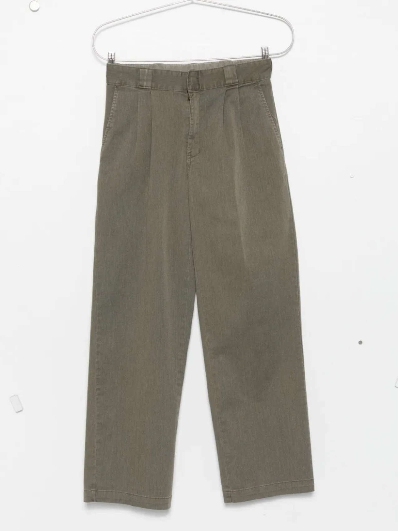 

DICKIES Unionville брюки со складками, зеленый