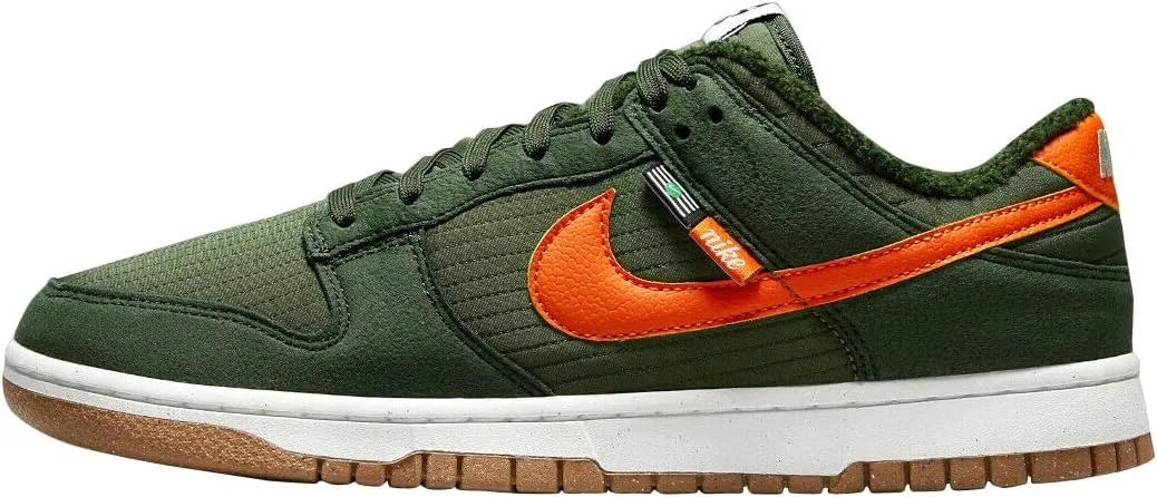 Детские кроссовки Nike Dunk Low, зеленый