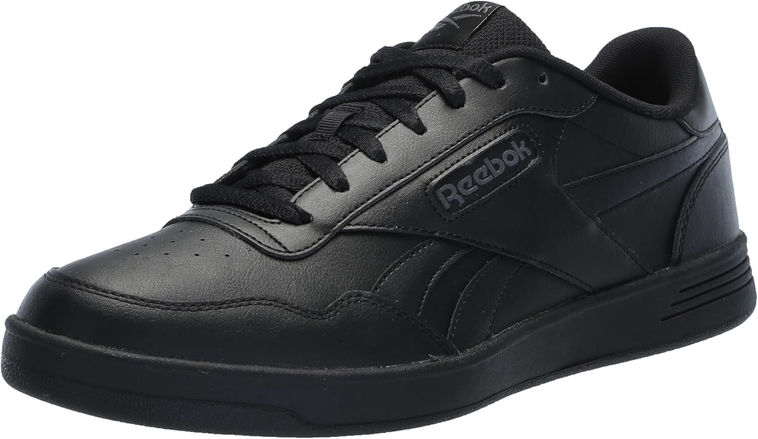 

Мужские кроссовки Reebok Court Advance - повседневные теннисные туфли, размеры с 6 по 15, черный/серый