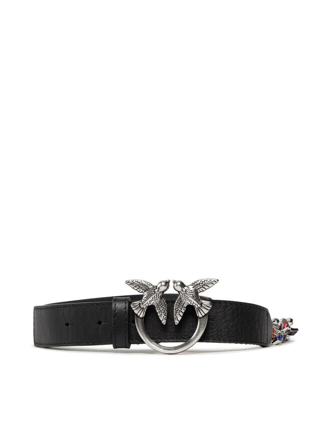 

Ремень Love Chandelier Belt H3 20222 PLT01 Pinko, черный