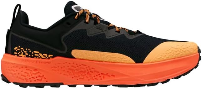 Мужские кроссовки для трейлового бега ALTRA TIMP 6, черный/оранжевый — фото 3