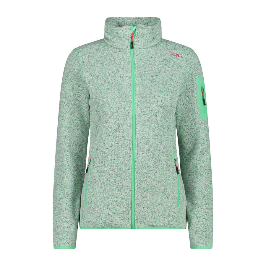 

Женская трикотажная куртка из меланжевого флиса CMP 3H14746